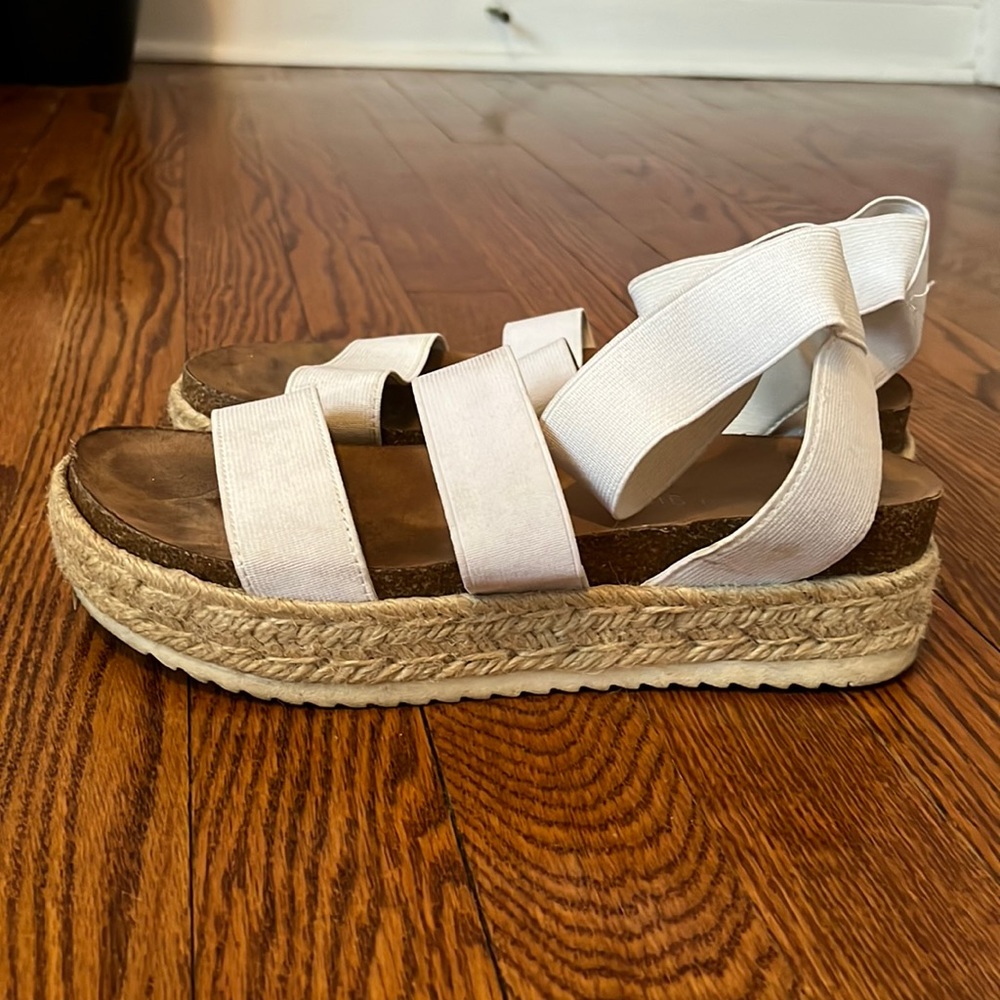 white espadrilles
